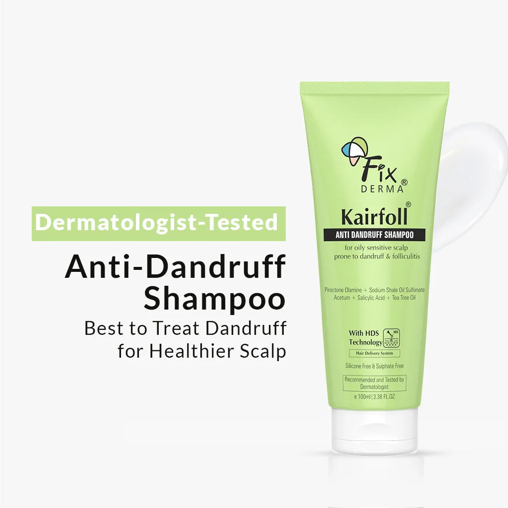 Kairfoll Anti Dandruff Shampoo | Relieves Flakes & Scalp Irritation From the First Wash